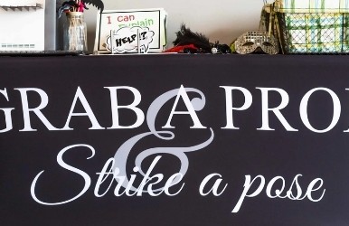 Grab a Prop photo booth sign