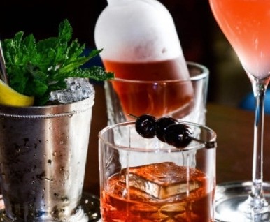 Craft cocktails from the mixology course