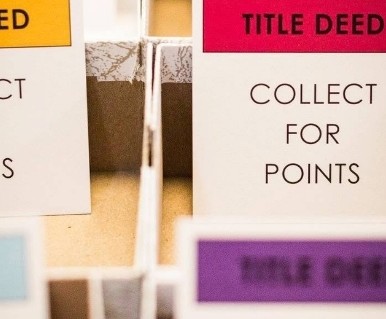 Title Deed collect-for-points cards
