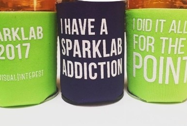 SparkLab koozies